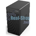Компьютерный корпус CBR PCC-MATX-V285-WPSU черный mATX, Minitower V285, без БП, 1хUSB 3.0 Type-C, 1хUSB 3.0, 1хUSB 2.0, HD Audio+Mic, кабель питания 1.2м