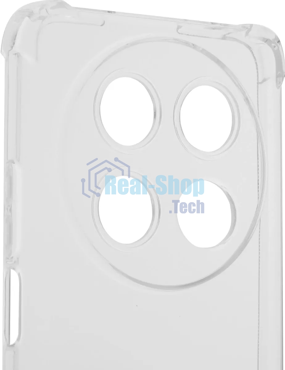 Чехол (клип-кейс) BoraSCO для Huawei Nova 12i Bumper Case прозрачный