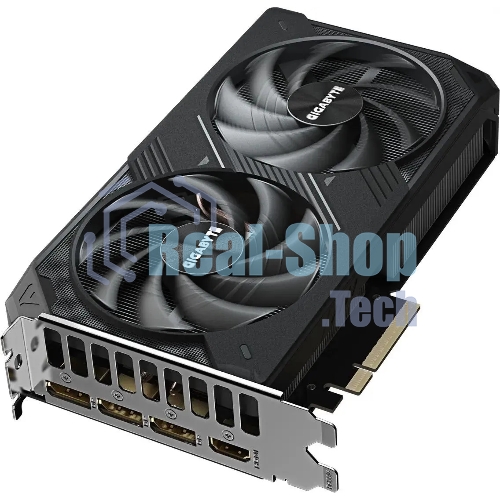 Видеокарта Gigabyte GeForce RTX 5060Ti Windforce OC, NVIDIA RTX 5060 Ti, 16G GDDR7, 128 бит, PCI-e 5.0, 1xHDMI, 3xDP, 2587 МГц