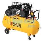 Компрессор воздушный Denzel BCV2200/100 рем. привод, 2,2 кВт, 100 л, 370 л/мин