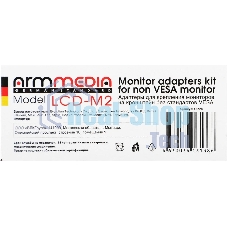 Кронштейн-адаптер для мониторов Arm Media LCD-M2 черный макс.7кг настольный поворот и наклон верт.перемещ.