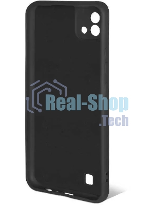 Чехол (клип-кейс) DF rmOriginal-10, для Realme C20/C11 (2021), черный df rmoriginal-10 (black)