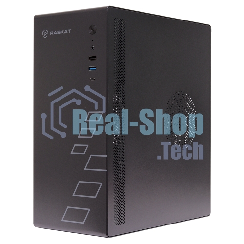 Компьютер Raskat Standart 300 (Intel Core i3 10100, RAM 16Gb, SSD 480Gb, no OS, kb+ms, черный)
