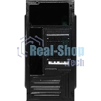 Компьютерный корпус Accord Entry ACC-2053B черный без БП mATX 1x80мм 1x120мм 2xUSB2.0 audio