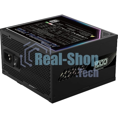 Блок питания Gigabyte ATX 1000W GP-AE1000PM PG5 Gen.5 80 PLUS platinum (20+4pin) APFC 120мм fan 16xSATA Cab Manag RTL