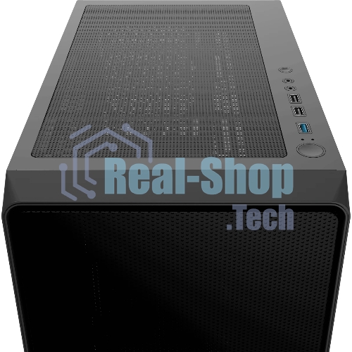Компьютерный корпус Ocypus Gaммa C60 BK ATX/win/black/no PSU/Tempered Glass