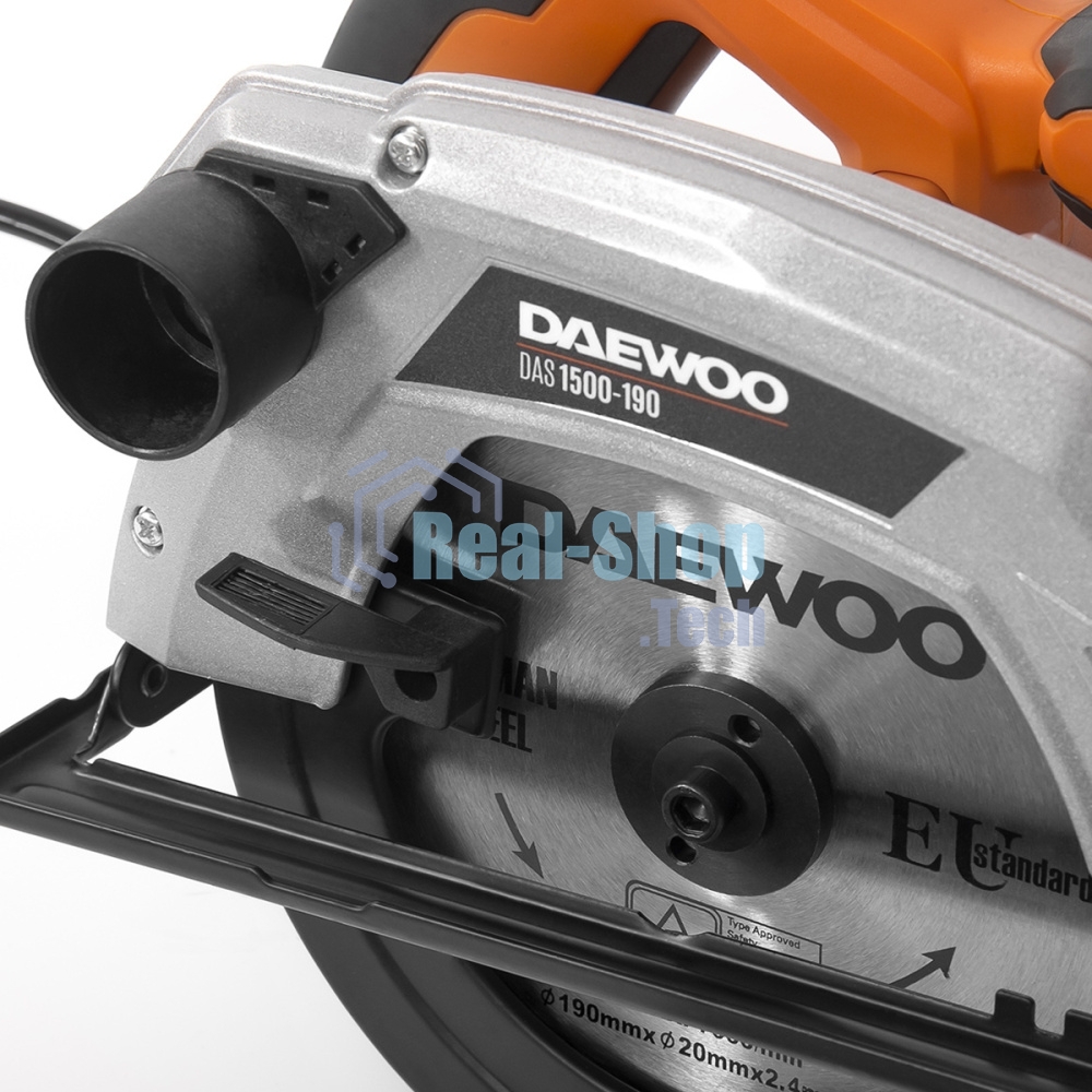 Пила циркулярная DAEWOO DAS 1500-190 1500Вт 4800об/мин