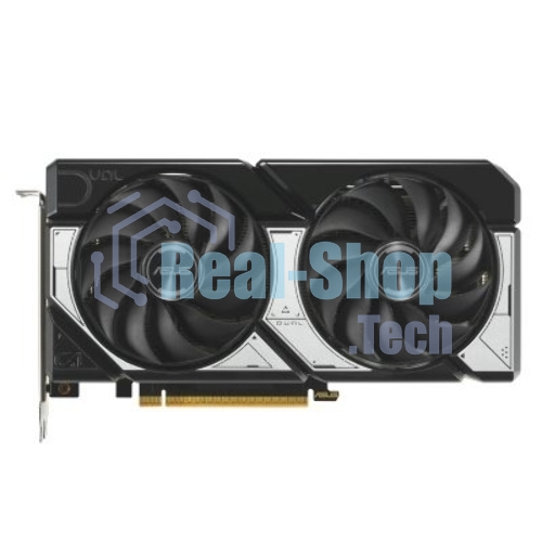 Видеокарта ASUS DUAL-RTX5060-O8G, NVIDIA GeForce RTX 5060, 8 ГБ GDDR7, 128 бит, PCI-e 5.0, 1xHDMI, 3xDP, 2565 МГц