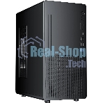 Компьютерный корпус Accord ACC-U02B OFFICE черный без БП mATX 2xUSB2.0 2xUSB3.0 2xUSB3.1 audio
