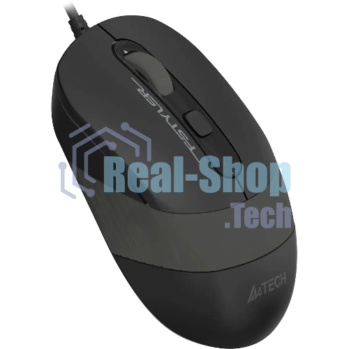 Мышь проводная A4Tech Fstyler FM10ST серый, 1600 dpi, USB, кнопки - 4
