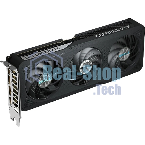 Видеокарта Gigabyte GeForce RTX 5060 Ti Eagle Max OC, NVIDIA RTX 5060 Ti, 8 ГБ GDDR7, 128 бит, PCI-e 5.0, 1xHDMI, 3xDP, 2617 МГц