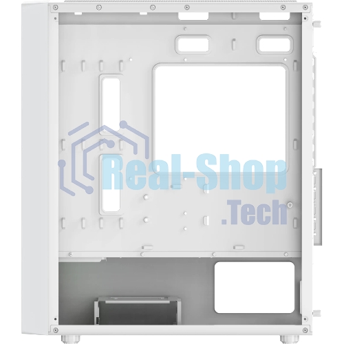 Корпус Ocypus Gamma C50 WH ARGB, Mini-Tower, белый, 4 x 120 мм