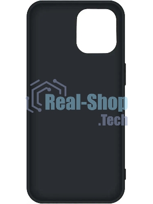 Чехол (клип-кейс) BoraSCO для Apple iPhone 12 mini черный (матовый) (39168)