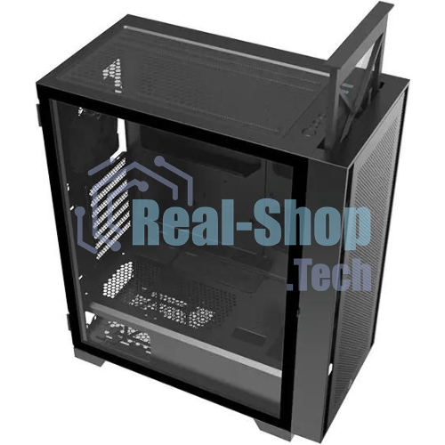 Компьютерный корпус Montech AIR 1000 LITE черный без БП ATX 1x120мм 3x140мм 2xUSB3.0 1xUSB3.1 audio bott PSU
