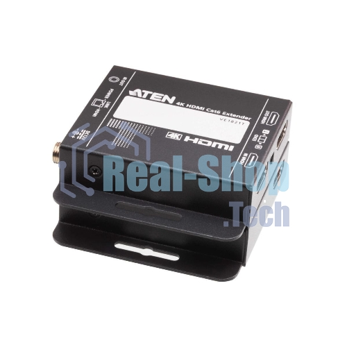 Удлинитель ATEN VE1821-AT-G 4K HDMI Cat 6 Extender with PoC (4K@40m)