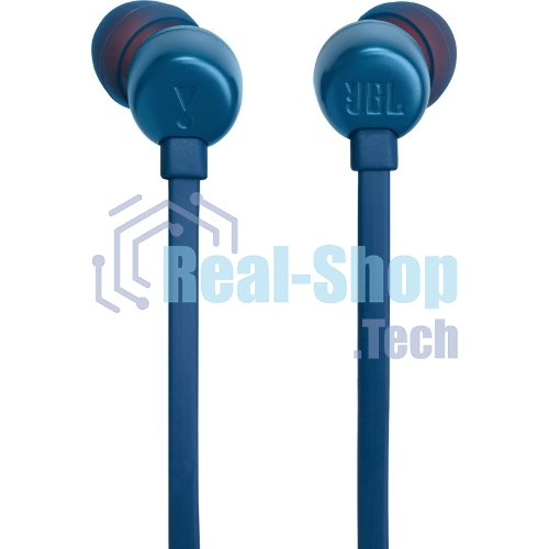 Проводные наушники JBL Tune 310C синий, внутриканальные, микрофон