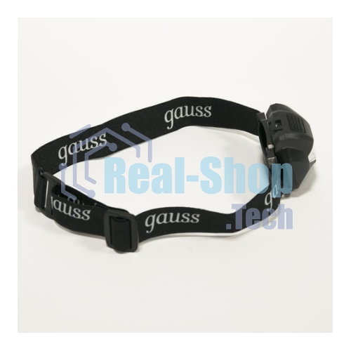 Фонарь налобный Gauss GFL306 1W 100lm 3xAAА LED