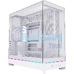 Компьютерный корпус Montech HS02 белый без БП ATX 4x140мм 2xUSB 3.0 audio bott PSU