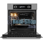 Шкаф духовой электрический Maunfeld AEOH60102S, 60л, дверца с 3 стеклами, нержавеющая сталь