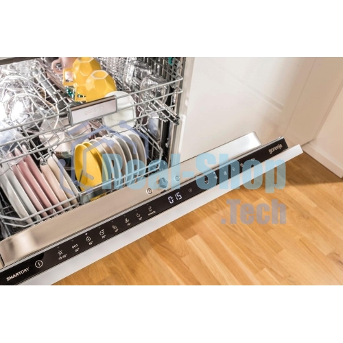 Встраиваемая посудомоечная машина Gorenje GV643D90, черный, 60 см, 16 компл., 45 дБ, класс A+++