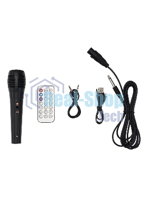 Минисистема Hyundai H-MC180 черный 80Вт/FM/USB/BT/SD/MMC
