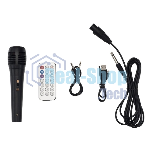 Минисистема Hyundai H-MC180 черный 80Вт/FM/USB/BT/SD/MMC