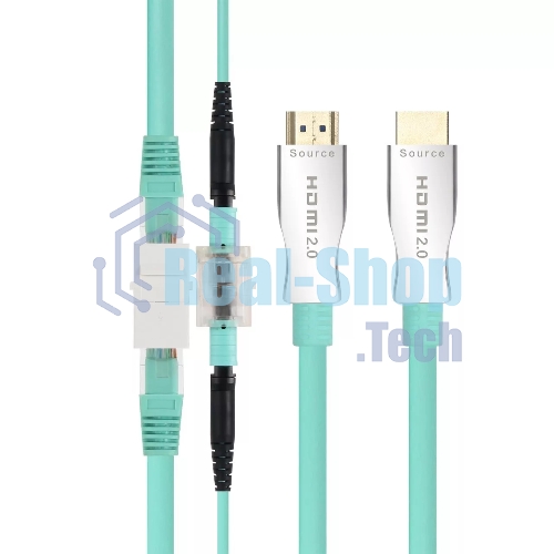 Сетевая Оптическая кабельная система HDMI2.0V VCOM 10M D3745-10.0