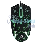 Мышь проводная Oklick 701G черный, 3600 dpi, USB, кнопки - 6