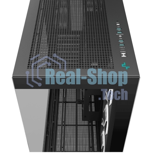 Компьютерный корпус Deepcool CH780 черный (ATX, без БП, ARGb, 4xUSB3.2 Type-A + USB3.2 Type-C) (R-CH780-BKADE41-G-1) MidiTower