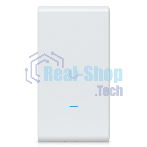 Точка доступа Wi-Fi Ubiquiti UniFi 6 AP Mesh Pro Точка доступа 2,4+5 ГГц, Wi-Fi 6, 2х2 MU-MIMO, 802.3af, 2х 1G Ethernet