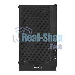 Компьютерный корпус Miditower ExeGate EVO-5001A-600NPX (ATX, БП 600NPX с вент. 12 см, 2хUSB+1хUSB 3.0+HD Audio, черный, 3 вент.12см с RGb подсветкой, боковая панель - закаленное стекло)