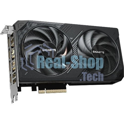 Видеокарта Gigabyte GeForce RTX 5060Ti Windforce OC, NVIDIA RTX 5060 Ti, 16G GDDR7, 128 бит, PCI-e 5.0, 1xHDMI, 3xDP, 2587 МГц