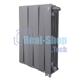 Радиатор биметаллический Royal Thermo PianoForte 500 Серебристый VR80 - 6 секц.