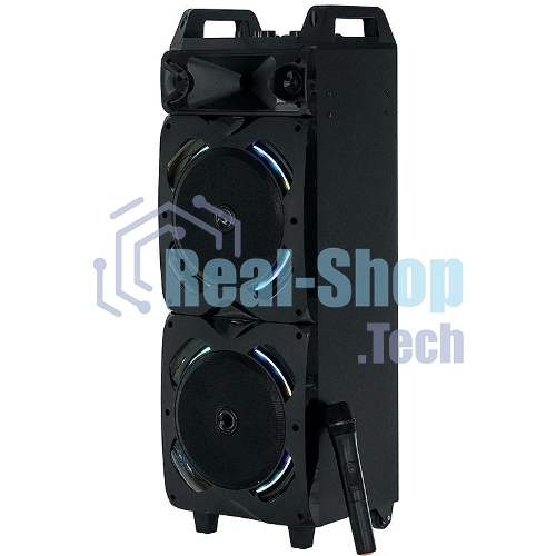 Акустическая колонка Dialog Oscar AO-220 1.0, 100W RMS, Караоке с беспр. микр, BT/FM/USB/SD/GT