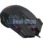 Мышь проводная A4Tech Bloody J90s черный, 8000 dpi, USB, кнопки - 12