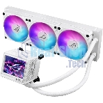 Система жидкостного охлаждения ASUS ROG RYUJIN III 360 ARGb EXTREME WHT 90RC0132-M0EAY0 белый 120мм алюминий+медь 2800rpm 36db 4-pin 305W