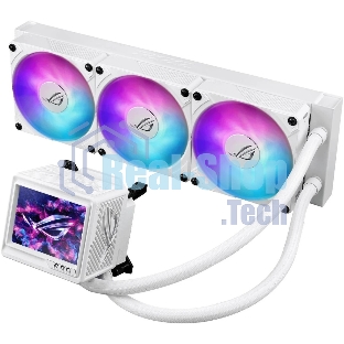 Система жидкостного охлаждения ASUS ROG RYUJIN III 360 ARGb EXTREME WHT 90RC0132-M0EAY0 белый 120мм алюминий+медь 2800rpm 36db 4-pin 305W