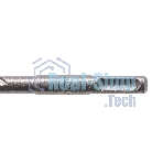 Бур по бетону Denzel двойная спираль, Cobalt W-tip, 10x160 мм, SDS PLUS