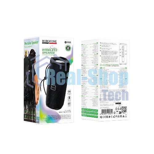 Колонка Bluetooth 6.0 2*5W 1200mAh Borofone BR100 (Black)