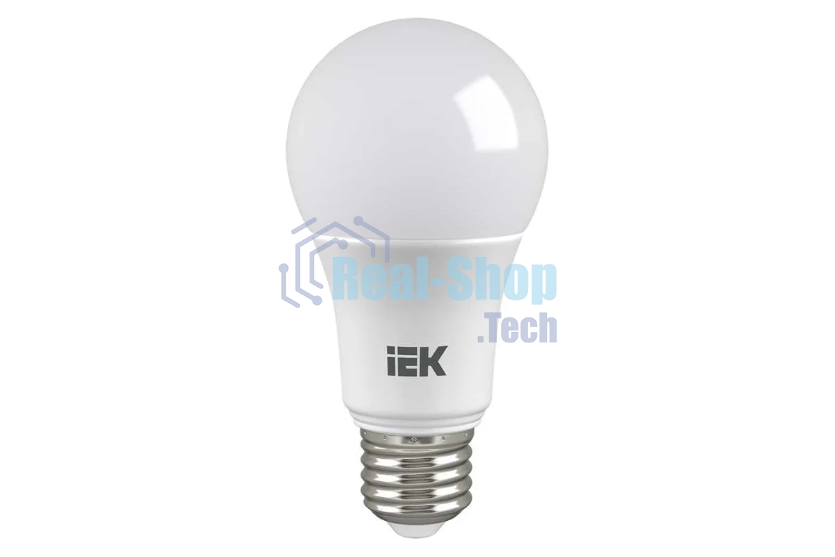 Лампа светодиодная IEK LLE-A60-11-230-40-E27 ECO A60 11Вт грушевидная 4000К белый E27 990лм 230-240В