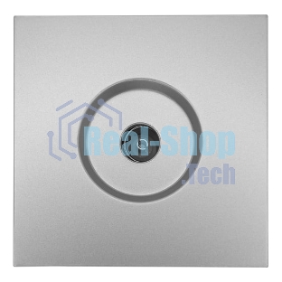 Розетка ТВ оконечная СП ZIMA IP20 серый матовый LEZARD 704-7488-130