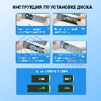Корпус для SSD Vention USB 3.1 Gen 2-C M.2 NGFF (B-Key/B&M Key) Серый