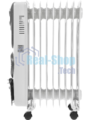 Обогреватель масляный Centek CT-6203-9 (9 секций) белый, 2400 Вт, 20 м2, 3 режима, термостат