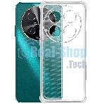 Чехол (клип-кейс) BoraSCO для Huawei Nova 12i Bumper Case прозрачный