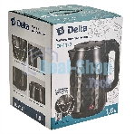 Чайник электрический DELTA DL-1117 черный
