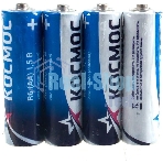 Элемент питания Космос R6 (АА) 1.5V Zinc carbon 4S в шринке