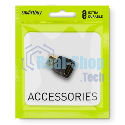Адаптер Smartbuy A111 HDMI M-F угловой разъем