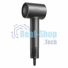 Фен Haier HHD-603 графитовый, 1600 Вт, компактный, ионизация