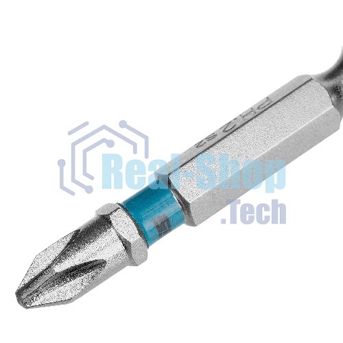 Бита Gross PH2х50 мм, сталь S2, шестигр., отрывн., 10 шт.