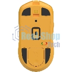 Мышь беспроводная/проводная A4Tech Bloody R72 Ultra Duo желтый, 20000 dpi, USB Type-A/Type-C, радиоканал, кнопки-7